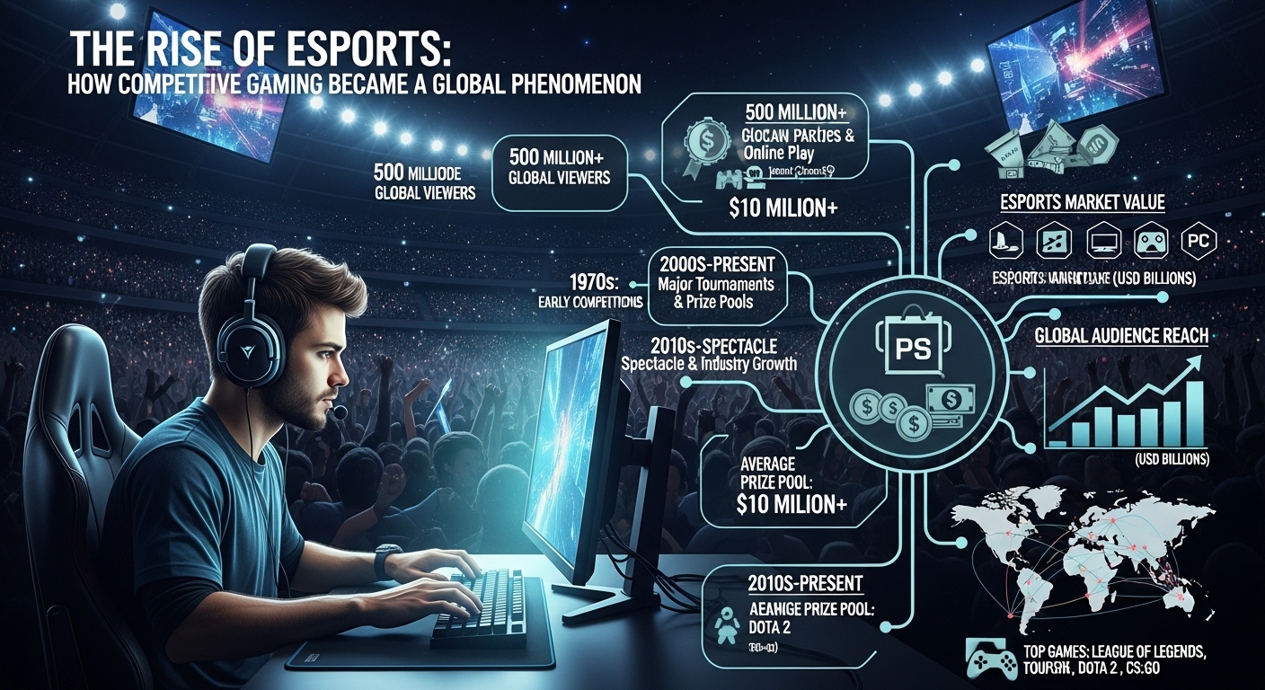 The Rise and Evolution of Esports: A New Era of Competitive Gaming